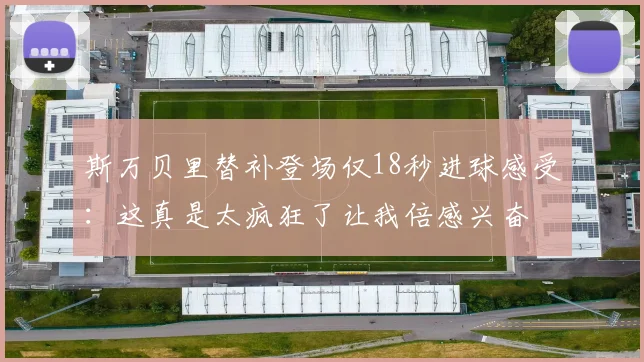 斯万贝里替补登场仅18秒进球感受：这真是太疯狂了让我倍感兴奋